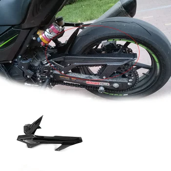 100% Сухо Пълен Въглеродни Влакна Мотоциклет Модифицирани Аксесоари Предното Крило Резервни Части За Kawasaki Ninja 400 2018 2019 2020 2021 2022