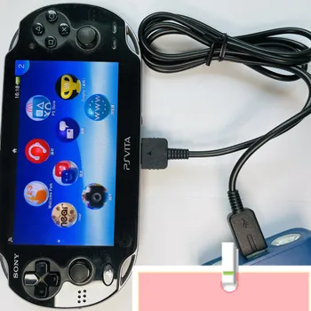 2 в 1 USB Кабел за Синхронизация на Данни, Зарядно Устройство, кабел за зареждане Кабел Линия За Sony PlayStation и PS Vita PSV Game 1,2 м PSP1000 Кабел за зареждане
