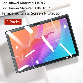 2 елемента 9H Закалено Стъкло За Huawei MatePad T 10 9,7 T 10s 10,1 T10 T10s Защитно Фолио За Екрана AGR AGS3 LO9 W09 Защитно Фолио За Таблет