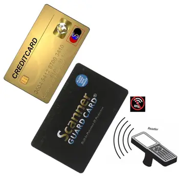 8,5x5,4 см RFID Заключване Сигнали NFC Shield Secure За Паспорт за Носене Чантата за Преносим Протектор Кредитни Карти