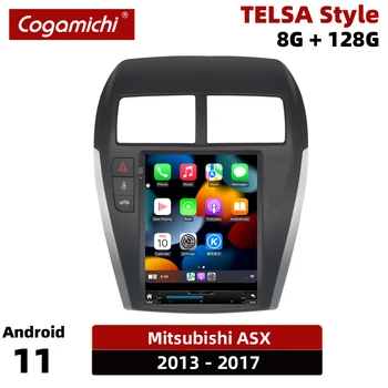 Android Автомобил Tesla Екран За Mitsubishi ASX 2013 2014 2015 2016 2017 Радиото в автомобила 7862 S 4G 64G Автомобилен Мултимедиен Плеър