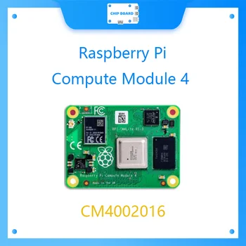 CM4 Raspberry Pi Изчислява Module 4, CM4002016, в компактен форм-фактор, без модул Wi-Fi, възможност за ram / EMMC