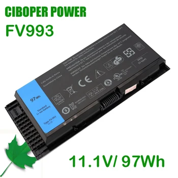 CP Оригинална Батерия за лаптоп FV993 11,1 V 97/65Wh, Съвместим с FJJ4W PG6RC R7PND OTN1K5 За M6600 M6700 M6800 M4800 M4600 M4700
