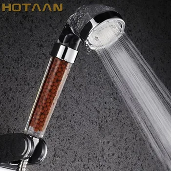 crystal Anion spa Ръчен душ за баня с приставка за душ Филтър за икономия на вода под налягане. Аксесоари за баня YT-5103