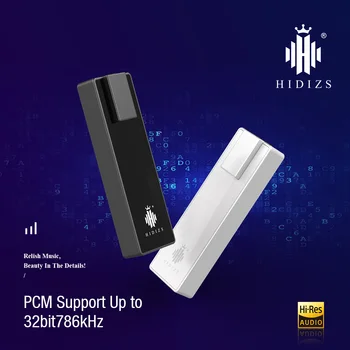 Hidizs S9PRO Наема на Усилвател за HiFi слушалки Декодиране USB TYPEC КПР с 3.5 и 2.5 мм Адаптер Усилвател за Телефон/PC Преносим аудио изход