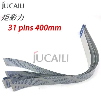 Jucaili 8 бр. За Epson DX5 печатаща глава кабел FFC плосък кабел за трансфер на данни за Skycolor Allwin Xuli Aifa Witcolor Човешкия плотер 31 P 400 мм