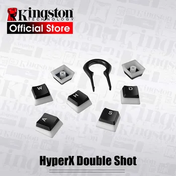 Kingston HyperX Double Shot PBT Pudding Keycaps Пълна 104 Прозрачна Търкам клавиатурата е Съвместима с механична клавиатура HyperX
