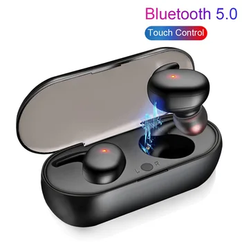 Y30 Сензорно Управление TWS Bluetooth 5,0 Безжични Слушалки в ушите С Шумопотискане стерео слушалки Слушалки Водоустойчиви Спортни Слушалки