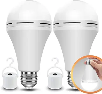Аварийните Акумулаторни електрически Крушки E27 LED Smart Light 9/12/15 W Запазват Осветление По Време на Прекъсване на електрозахранването Лампа За Къмпинг енергийно ефективен