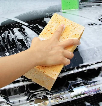 Автомивка много голяма чистящая гъба мултифункционална гъба блок инструменти за детайлите на автомобила инструменти за почистване на автомобили с четка за миене на коли