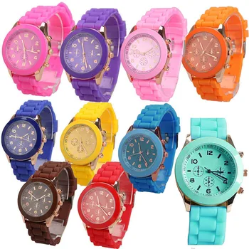 годинник на стіну Beautiful Simple Watches For Girls 15 Yaş Porno Izle Silicon Boy Wrist Watch שעון לבנות לילדות Reloj Niño