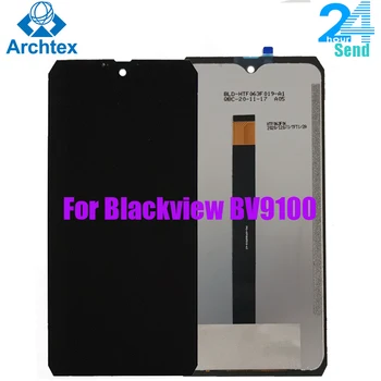 За Оригиналния Blackview BV9100 LCD дисплей + Тъч екран Дигитайзер В Събирането на Замяна 6,3 инча HD + 2160 *1080P IPS + Инструменти
