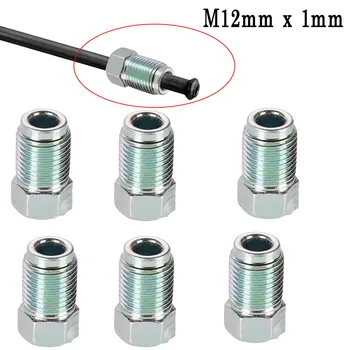 Комплекти Метрични Цилиндрични Гайки Фитинги M12mm X1mm Сребърни Съединения Майстор 3/16 
