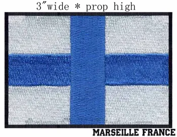 Марсилия, Франция флаг 3 