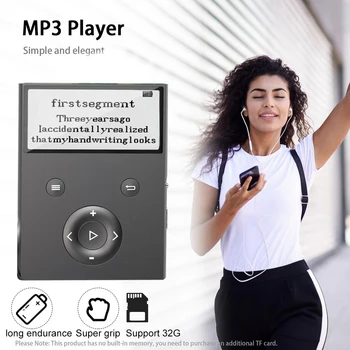 Мини MP3 Музикален Плейър от висок Клас Преносим MP3 Плейър, FM Радио Календар