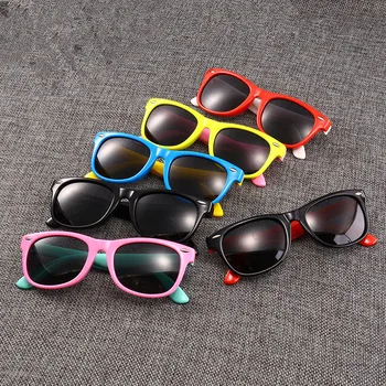 Поляризирани Слънчеви Очила TR90, Нови Слънчеви Очила За Момчета И Момичета, Силиконови Защитни Модни Очила, Подарък За Деца, Детски Очила с UV400