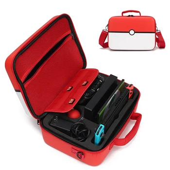 Преносими Зарядно устройство на НЧ Joy Против Пътна Чанта За Носене Чанта За Съхранение на Водоустойчив Калъф Съвместим Nintendo Switch OLED Геймпад Аксесоари