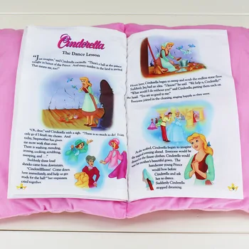 Принцеса Снежанка И Седем Джуджета Играчка Плюшен Тъканно Книга Ранните Тъканни Книга Кукла