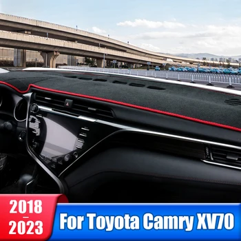 Тампон Върху Таблото на Колата За Toyota Camry 70 XV70 2018 2019 2020 2021 2022 2023 Хибридна Форма Платформа за Настолни Мат Аксесоари