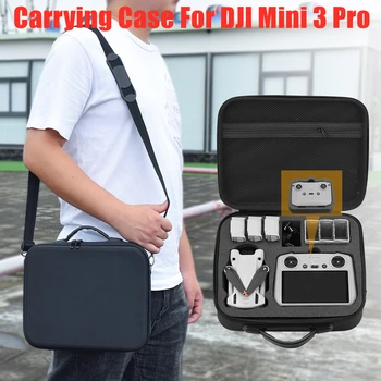 Чанта За Съхранение на Преносим Куфар За DJI Mini Pro 3 Калъф За Носене Чанта на Рамото за DJI Mini 3 Drone Интелигентен Контролер Аксесоари