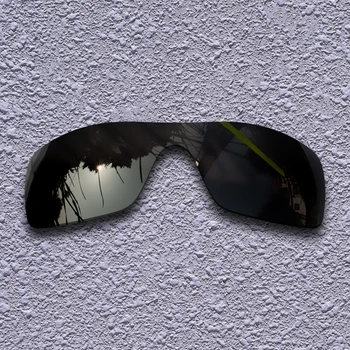 Черни Поляризирани Сменяеми Лещи за слънчеви очила с права Облегалка
